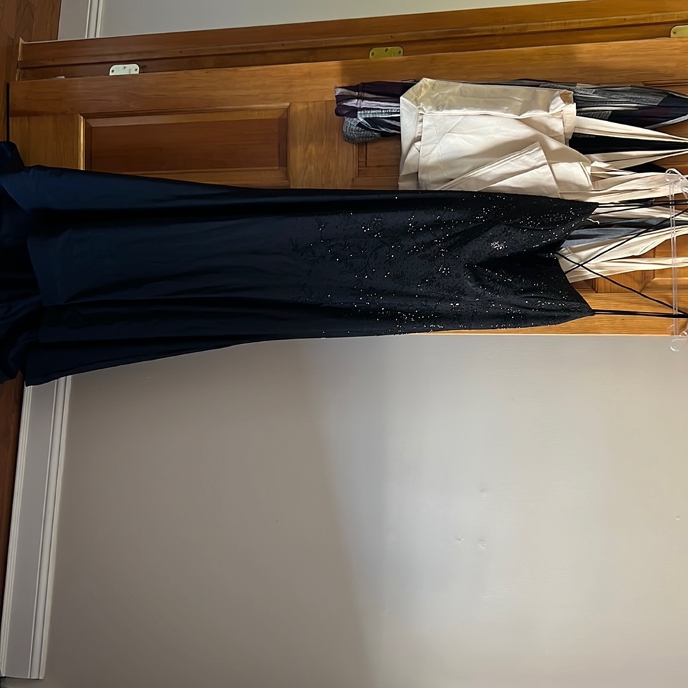Wore once- brand new from boutique! From BouBou! Black stunning evening dress